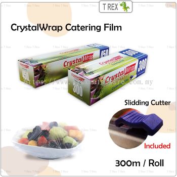 CrystalWrap Catering Film with Slidding Cutter