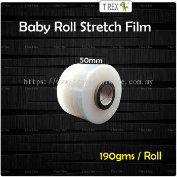50mm x 190g - Baby Roll Stretch Film