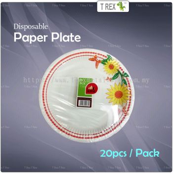 20pcs Disposable Paper Plate