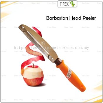 Barbarian Head Peeler / Fruit and Vegetable Peeler - Stainless Steel