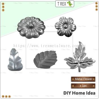 T Rex DIY Welding Part 02 - Metal Leaf Metal Flower