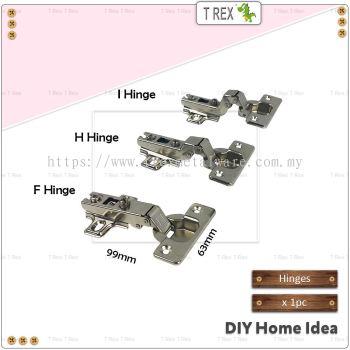 T Rex DIY Concealed Hinge (Zinc)