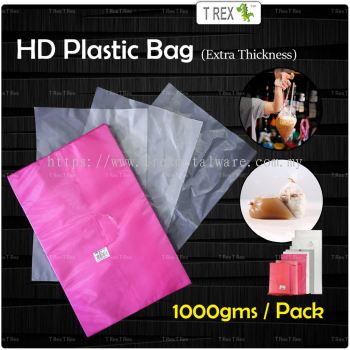 Extra Thickness HD Plastic Bag  (12 Sizes)