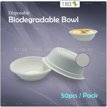 50pcs Disposable Biodegradable Bowl