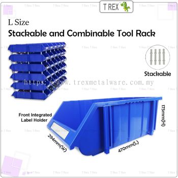 T Rex L Size Stackable and Combinable Tool Rack