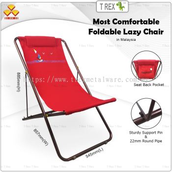 3V 22mm Foldable Lazy Chair With Fabric