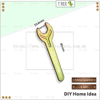 T Rex DIY 10mm Metal Spanner (Rainbow)