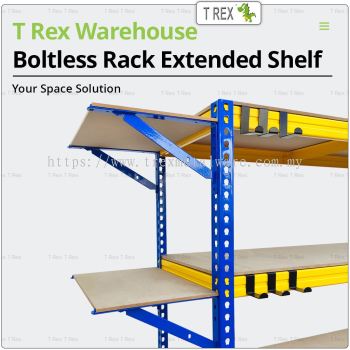 T Rex DIY Warehouse Boltless Rack Extended Shelf