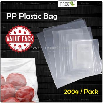 PP Plastic Bag 200g/Pack