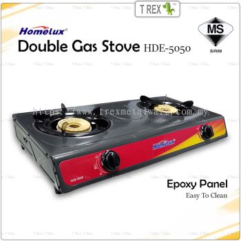 Homelux Double Gas Stove Cooker HDE-5050