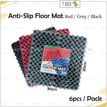 6pcs Anti Slip PVC Floor Mat