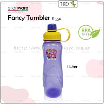 Elianware Water Tumbler Drink Bottle 1 Liter