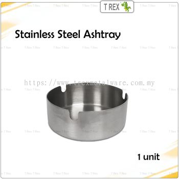 Stainless Steel Round Ashtray