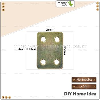 T Rex DIY 25mmx35mm Flat Bracket (Rainbow)