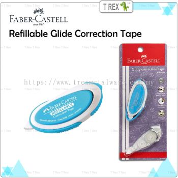Faber Castell Refillable Glide Correction Tape & Refill Tape