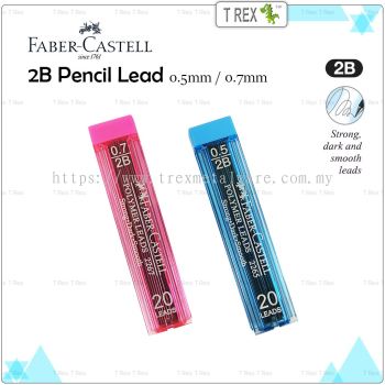 Faber Castell 2B Pencil Lead 0.5mm / 0.7mm