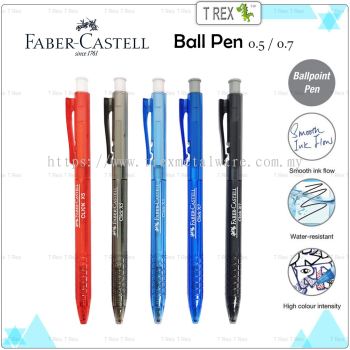 Faber Castell Ball Pen Click X5 0.5mm / Click X7 0.7mm