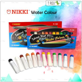 Nikki Special High Class Water Colour 12 Tubes