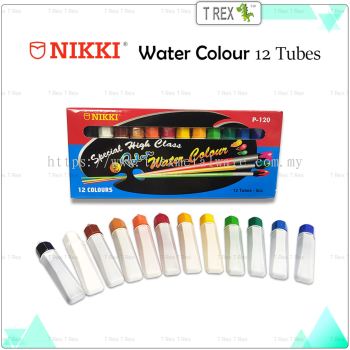 Nikki Special High Class Water Colour 12 Tubes - 5cc