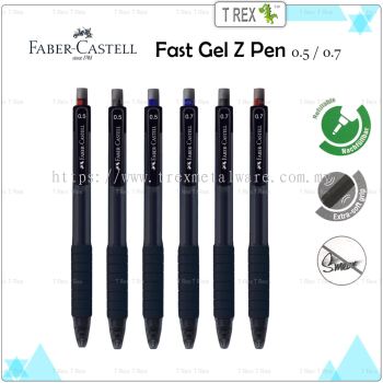 Faber Castell Fast Gel Z Pen 0.5mm / 0.7mm