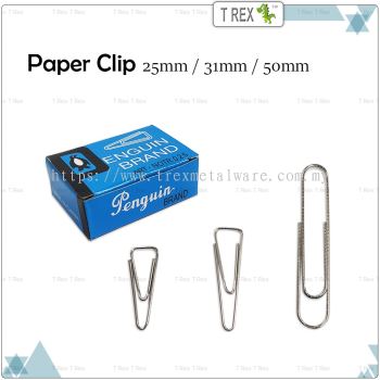 Penguin Triangle Paper Clip 25mm / 31mm / 50mm