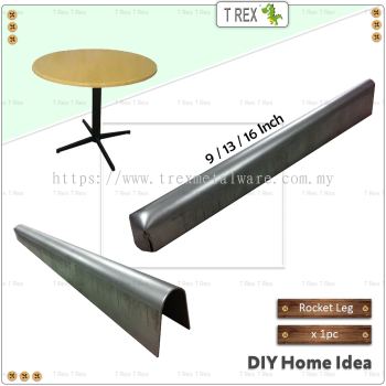 T Rex DIY Restaurant Table Rocket Leg Part