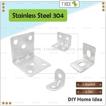 T Rex DIY SS304 Stainless Steel L Bracket