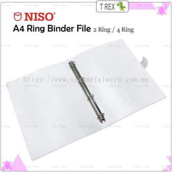 Niso A4 Ring Binder File