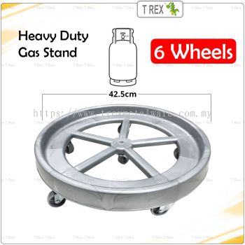 Rayaco Heavy Duty 6 Wheels Gas Stand