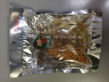 Herbboy Dried Scallop Chong Cao Hua Soup ( 120g ) 