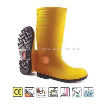 MK-SSS-9300 MR MARK PVC SAFETY RAIN SHOES