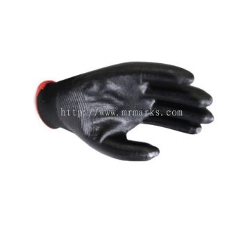 MK-HG900 KNITTED NYLON WITH NITRILE COATED GLOVE