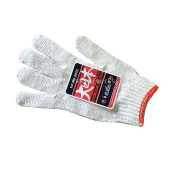 MK-HG590 WHITE A105 COTTON GLOVE