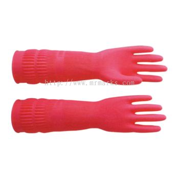 MK-HG800 EXTRA LONG HEAVY DUTY INDUSTRIAL RUBBER GLOVE