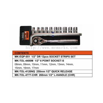 MK-SET-HAN009 (20 PCS BIT SOCKET SET) (4400M 6P)