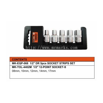 MK-SET-HAN028 (5 PCS SOCKET SET) (4402M 12P)