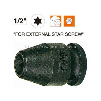 MK-TOL-84410 1/2"Dr. IMPACT E-STAR SOCKET