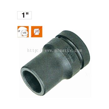 MK-TOL-88306M 1" Dr. INNER NUT - FOUR POINT, BUDD WHEEL IMPACT SOCKET