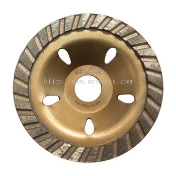 MK-WEL-01300 4" SINTERED DIAMOND GRINDING WHEEL