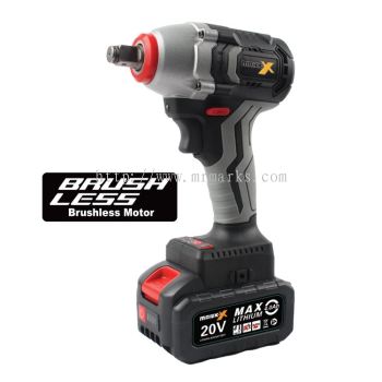 MKX-2027-20V MARK-X 1/2" CORDLESS MINI IMPACT WRENCH SET-360NM (BRUSHLESS)