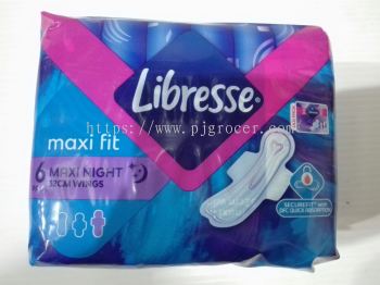 Libresse Maxi Fit Maxi Night 6's 32cm