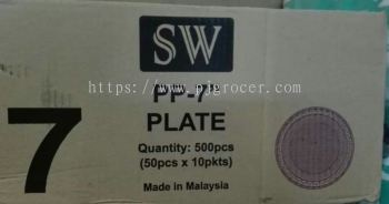 PP-7''  Plate  500's 