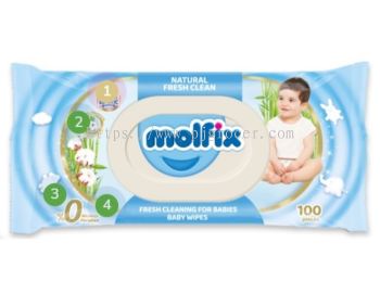 MOLFIX FRESH CLEAN WIPES 100'S