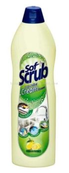 Sof Scrub Deep Action Cream Lemon 500ml