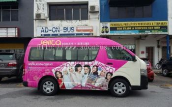 Van Advertising For Jelita Magazine