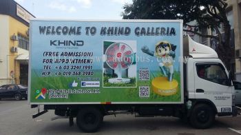 Lorry Advertising for Khind Galleria