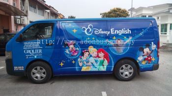 Van Advertising For Disney