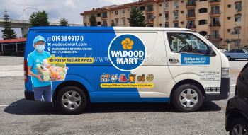 Van Advertising For Wadood Mart