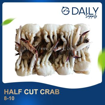Half Cut Crab 8-10