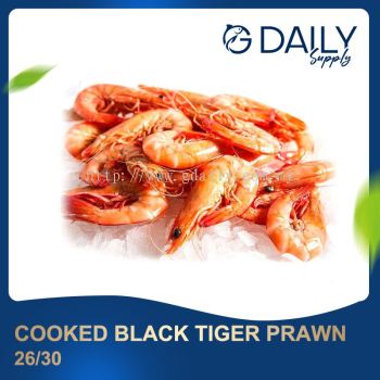 Cooked Black Tiger Prawn 26/30